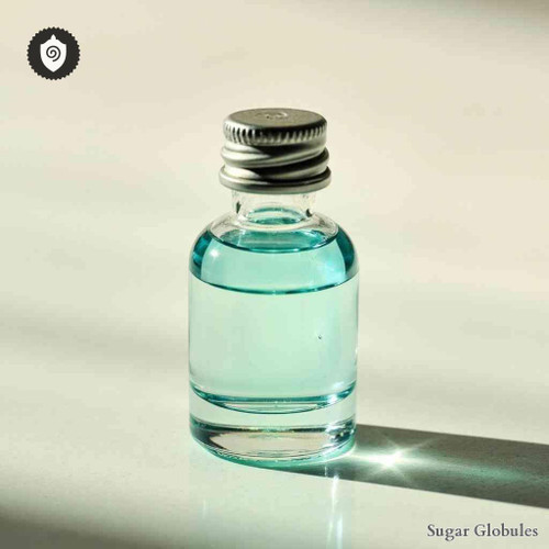 Magnesium Hypophosphorosum sugar granules in precise orb form for energetic homeopathic (nonmedical) solid presentation