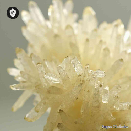 Magnesium Oxalatum sugar spheres in orb format for energetic homeopathic (nonmedical) dry-form presentation and storage