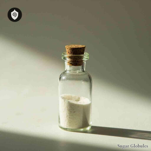 Medorrhinum Americana sugar spheres in uniform granule format for energetic homeopathic (nonmedical) dry-form presentation