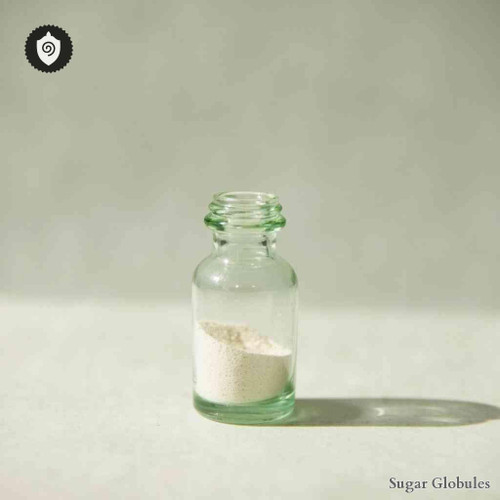 Medulla Spinalis sugar spheres in uniform orb format for energetic homeopathic (nonmedical) dry-form physical presentation