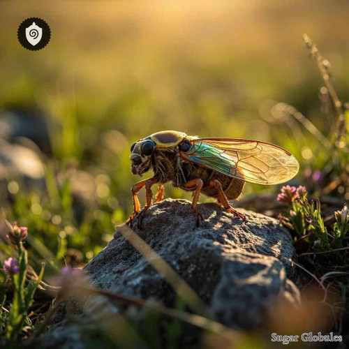 Melampsalta Montana sugar spheres in consistent orb format for energetic homeopathic (nonmedical) dry-form physical presentation