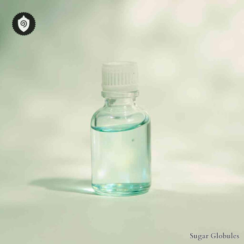 Meningococci Vaccinum Ac sugar granules in precise pellet form for energetic homeopathic (nonmedical) physical remedy presentation