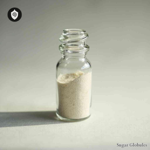 Nabalus Serpentarius sugar spheres in compact pellet form, ideal for energetic homeopathic (nonmedical) dry-form presentations