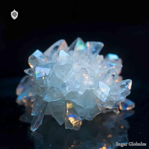 Naphthalinum sugar spheres in precise granule form for standard energetic homeopathic (nonmedical) dry-form presentation