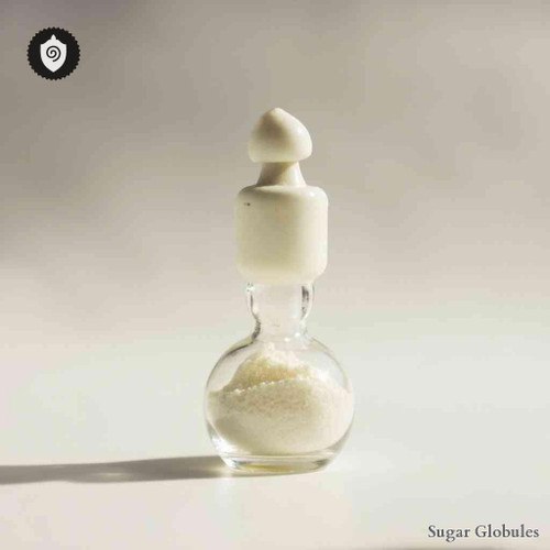 Naphthylaceticum Acidum sugar spheres in standard orb format for energetic homeopathic (nonmedical) dry-form presentation