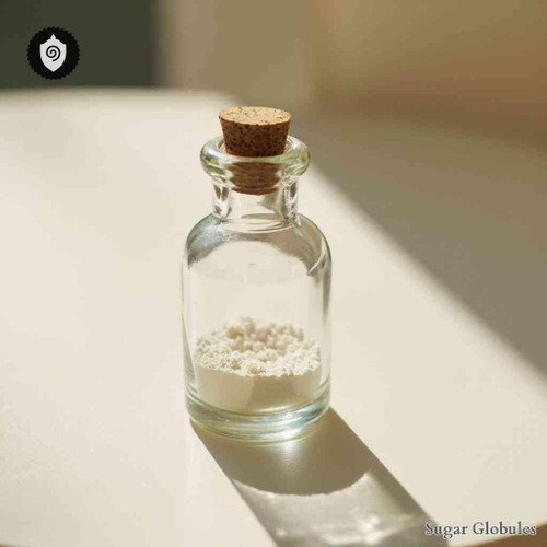 Natrium Laurylsulfuricum sugar granules in precise orb format for energetic homeopathic (nonmedical) dry-form presentation