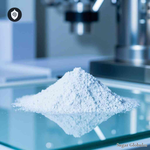 Natrium Sulphocarbolicum sugar spheres in precise granule form for energetic homeopathic (nonmedical) solid-form presentation