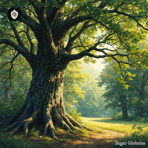 Negundium Americanum sugar spheres in orb format for energetic homeopathic (nonmedical) dry-form presentation and storage