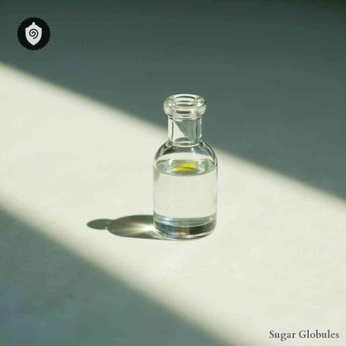 Nervus Oculomotoricus Bovis sugar spheres in precise orb format for energetic homeopathic (nonmedical) physical product display