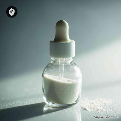 Nestor Notabilis sugar spheres in compact orb format for energetic homeopathic (nonmedical) dry-form remedy presentation