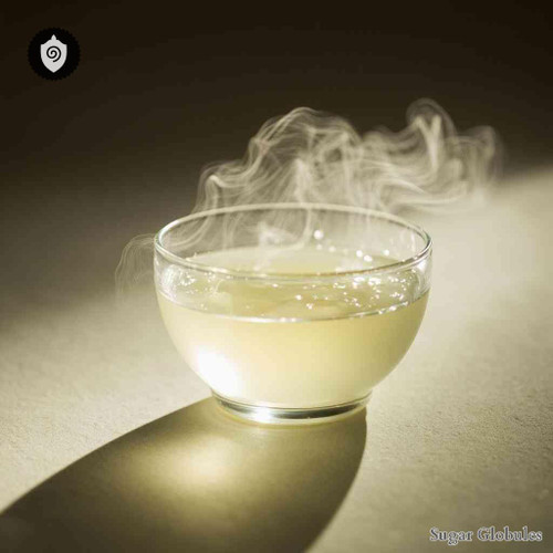 Nigari sugar orbs in precise spherical form for energetic homeopathic (nonmedical) dry-format presentation and physical product listing