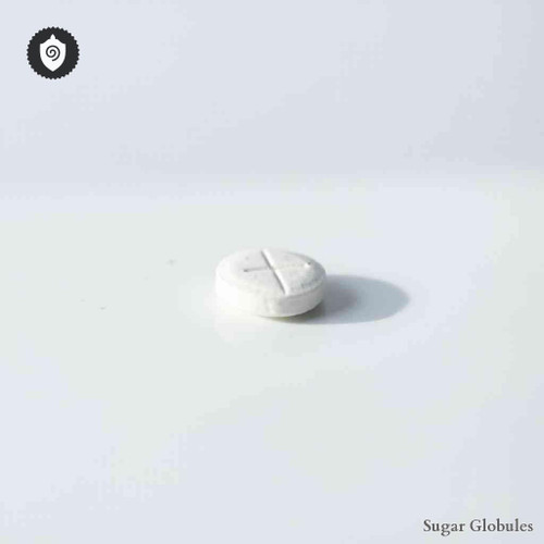 Nitrendipinum sugar spheres in uniform orb form for energetic homeopathic (nonmedical) dry-form presentation and product display