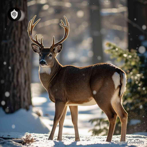 Odocoileus Virginianus Borealis sugar granules in precise spherical form for energetic homeopathic (nonmedical) physical presentation