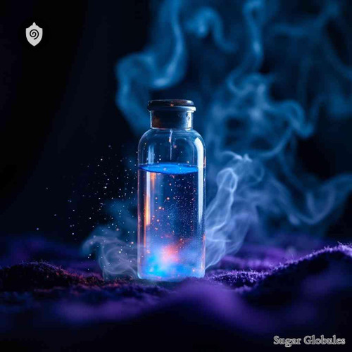 Ostitis Maxillaris Acuta Nosode sugar spheres in compact pellet form for energetic homeopathic (nonmedical) physical format presentation