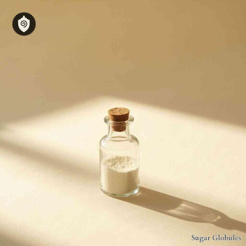 Palivizumab sugar granules in delicate orb form for energetic homeopathic (nonmedical) dry presentation and consistent pellet shape