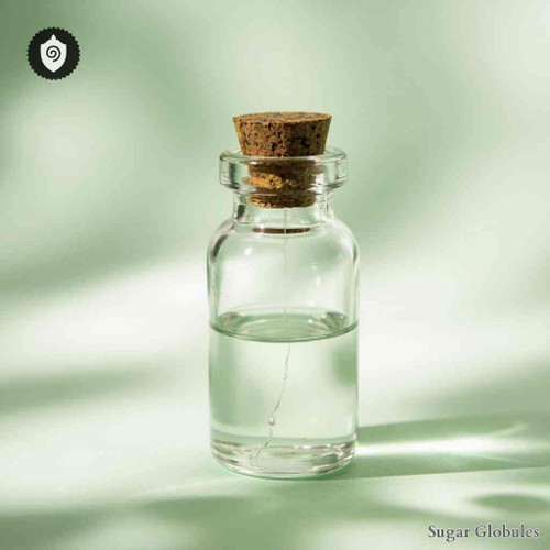 Panitumumab sugar spheres in precise orb form for energetic homeopathic (nonmedical) product display and dry-form organization