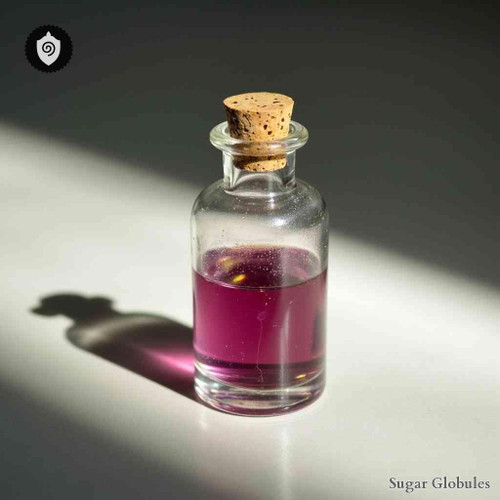 Parotitis Epidemica Vaccinum sugar spheres in pellet form for energetic homeopathic (nonmedical) solid presentation and storage