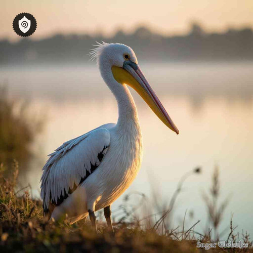 Pelecanus Onocrotalus sugar orbs in uniform sphere format for energetic homeopathic (nonmedical) dry-form presentation