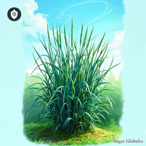 Phalaris Arundinacea sugar spheres in round pellet format for energetic homeopathic (nonmedical) dry-form presentation