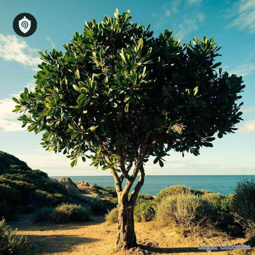 Phillyrea Latifolia sugar spheres in uniform granule form for energetic homeopathic (nonmedical) dry-form presentation