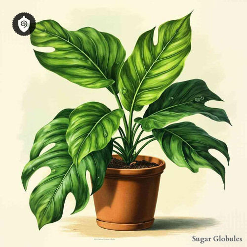 Piper Obliquum sugar granules in precise orb format for energetic homeopathic (nonmedical) dry-form presentation and storage