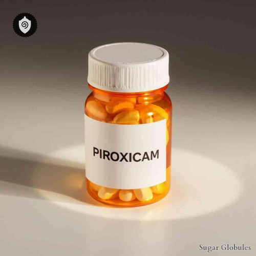 Piroxicamum sugar spheres in orb format for energetic homeopathic (nonmedical) dry-form presentation and precise physical dosing