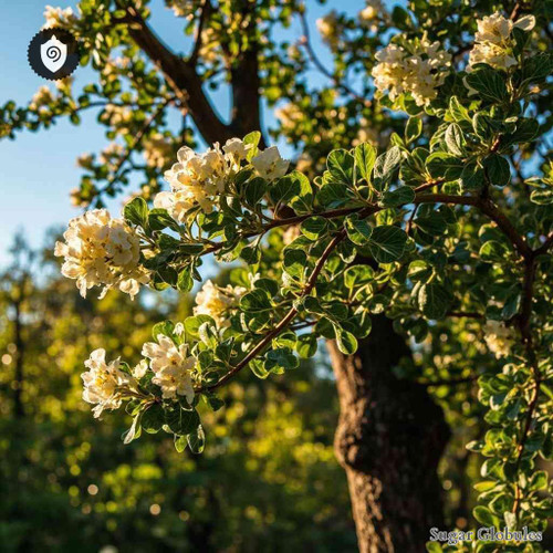 Pittosporum Eugenioides sugar spheres in consistent orb form for energetic homeopathic (nonmedical) dry-format presentation