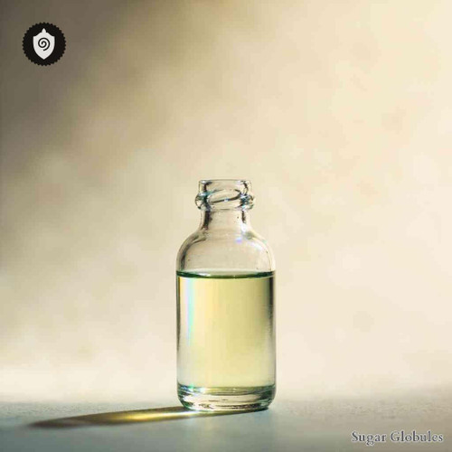 Plexus Lumbalis Bovis sugar spheres in compact orb form for energetic homeopathic (nonmedical) dry-form presentation and storage