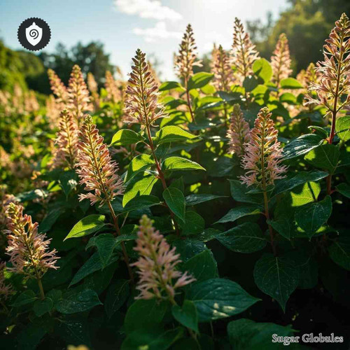 Polygonum Sinomontanum sugar granules in spherical form for energetic homeopathic (nonmedical) dry storage and physical presentation