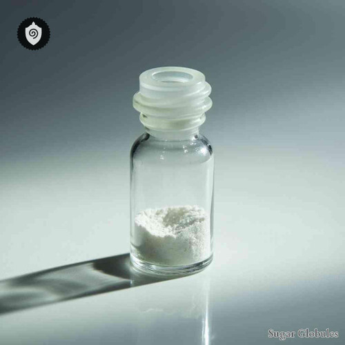 Pus Tonsillaris sugar spheres in uniform granule format for energetic homeopathic (nonmedical) dry-form presentation and storage