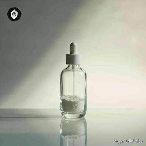 Putor Calcis Equi sugar spheres in compact pellet form for energetic homeopathic (nonmedical) dry storage and physical presentation