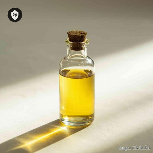 Pyrara sugar granules in spherical form for energetic homeopathic (nonmedical) dry-formulation presentation and precise measurement