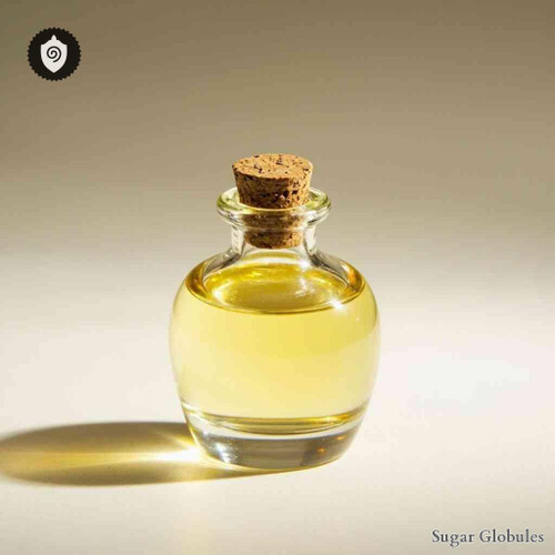 Pyridostigminum sugar spheres in spherical granule form for energetic homeopathic (nonmedical) dry-form presentation and storage