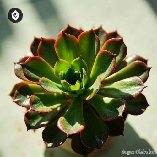 Rhombophyllum Dolabriforme sugar spheres in compact granule format for energetic homeopathic (nonmedical) solid-form presentation