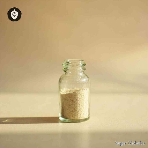 Rizatriptanum sugar spheres in pellet form for energetic homeopathic (nonmedical) dry format presentation and uniform distribution