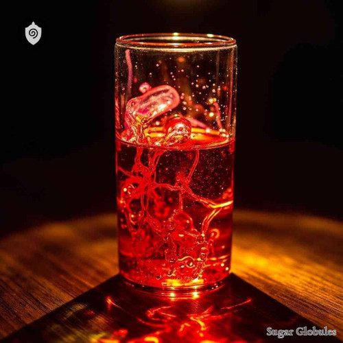 Rubidium Sulfuricum sugar spheres in precise orb form for standard energetic homeopathic (nonmedical) dry-form presentation