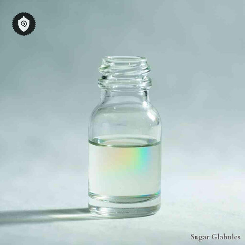 Rubrum Congo sugar spheres in granule form for energetic homeopathic (nonmedical) dry presentation with consistent pellet size