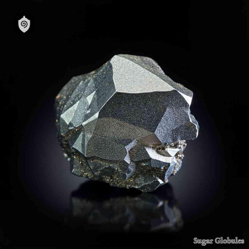 Ruthenium Oxydatum sugar granules in precise orb form for energetic homeopathic (nonmedical) dry product presentation