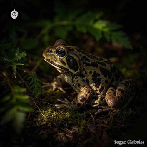 Sapo Domesticus sugar spheres in orb format for energetic homeopathic (nonmedical) dry-form storage and presentation