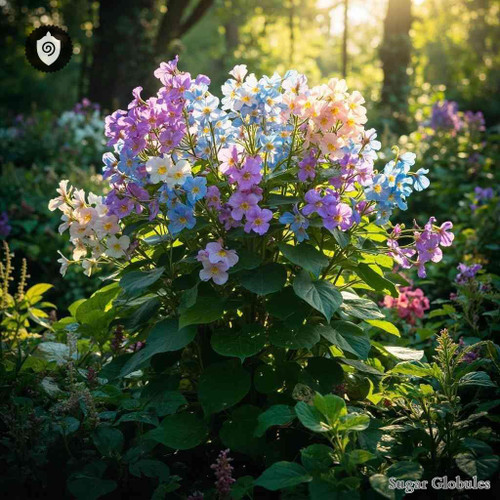 Satureja Hortensis sugar orbs in uniform spherical format for energetic homeopathic (nonmedical) dry-form presentation