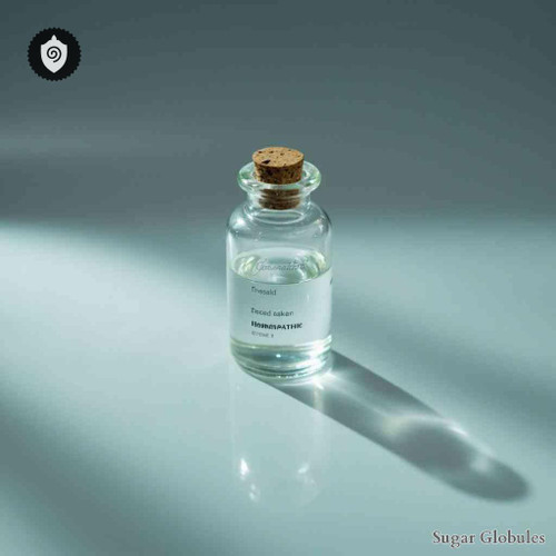 Scandium Muriaticum sugar spheres in compact pellet form for energetic homeopathic (nonmedical) dry-format presentation