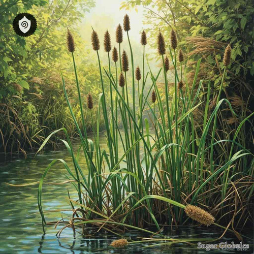 Scirpus Paludicola sugar spheres in precise orb form for energetic homeopathic (nonmedical) dry-form physical presentation