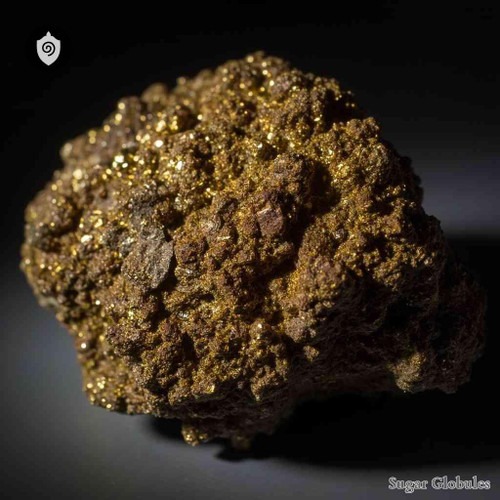 Siderite sugar spheres in precise granule form for energetic homeopathic (nonmedical) dry-format presentations and storage