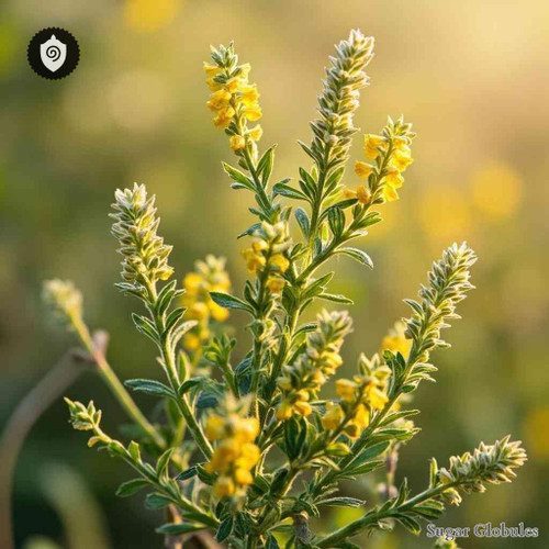 Sideritis Scardica sugar granules in precise orb format for energetic homeopathic (nonmedical) dry-form physical presentation