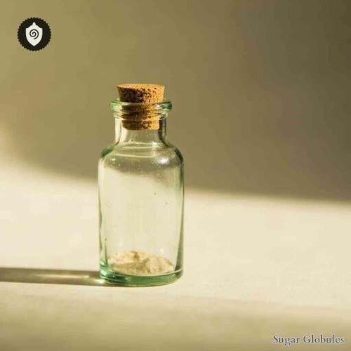 Somatomedinum A sugar spheres in precise orb form for energetic homeopathic (nonmedical) dry-form presentation and uniform distribution