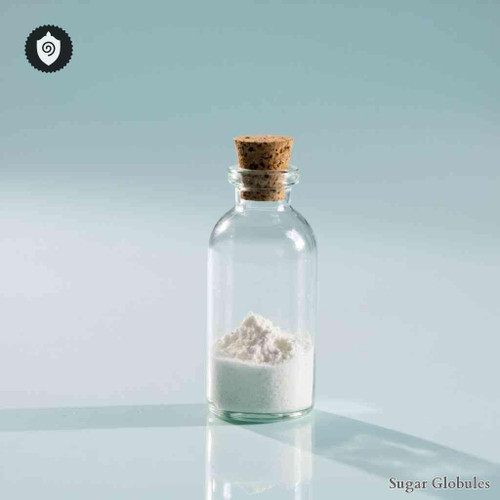 Spongia Tosta sugar spheres in precise pellet form for consistent energetic homeopathic (nonmedical) remedy storage