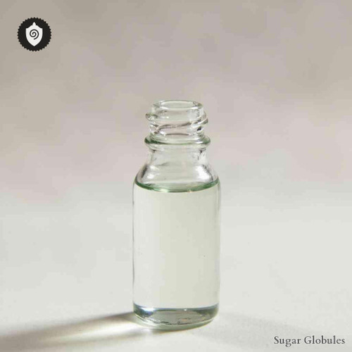 Stannum Metallicum sugar granules in consistent pellet form for energetic homeopathic (nonmedical) physical remedy presentation