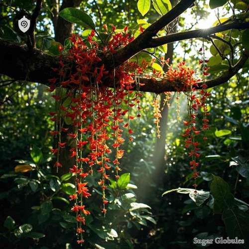 Struthanthus Syringifolius sugar spheres in orb format for energetic homeopathic (nonmedical) dry-form presentation and storage