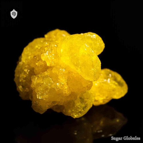 Sulphur sugar spheres in pellet form, uniform granules for energetic homeopathic (nonmedical) dry-form presentation