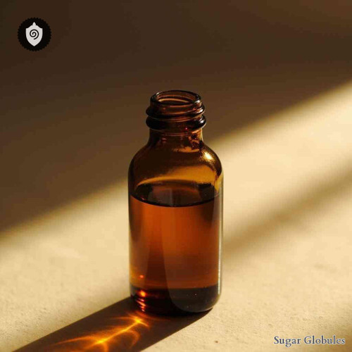 Tartarus Crudus sugar spheres in compact orb form for energetic homeopathic (nonmedical) remedy presentation and dry storage